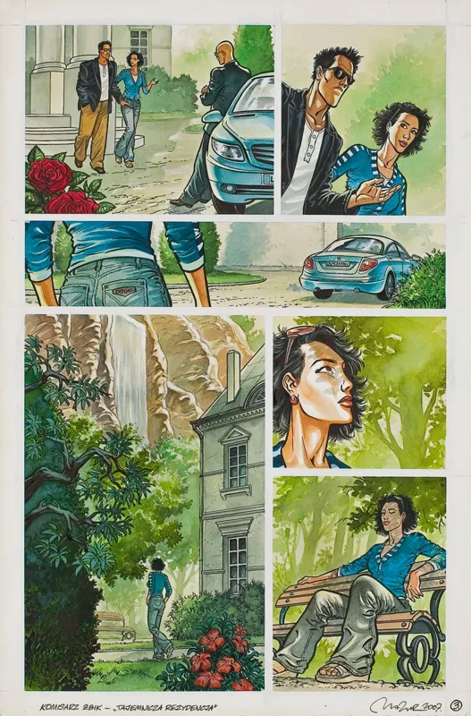 Maciej Mazur, Komisarz Żbik. Tajemnicza rezydencja, 2007