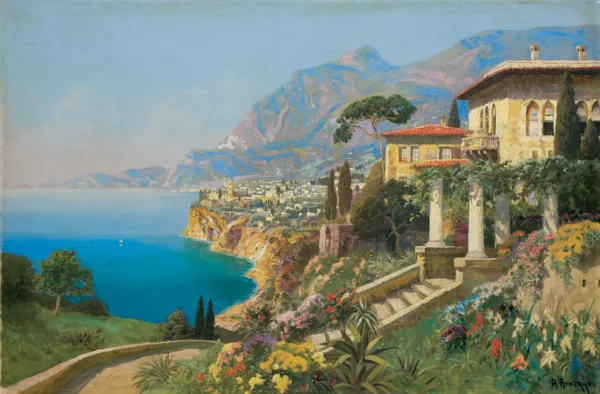 Alois Arnegger,  WIDOK Z OKOLIC SORRENTO