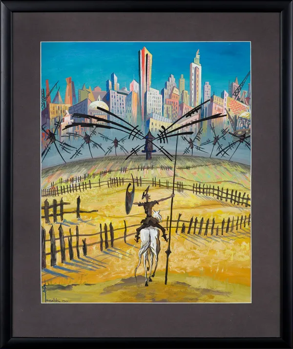 Stefan Rassalski, DON KICHOT WYRUSZA W ŚWIAT, 1962