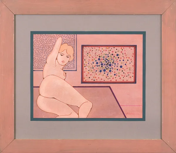 Henryk Płóciennik, Akt z obrazami