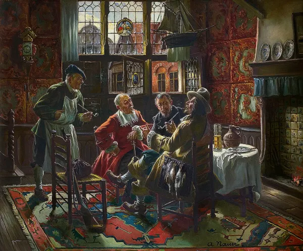 Adolf Nauer, ROZMOWA PO POLOWANIU