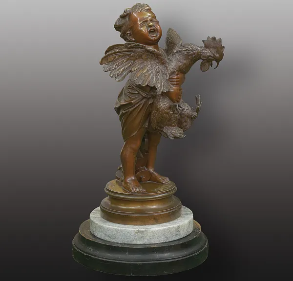 Adriano Cecioni, DZIECKO Z KOGUTEM