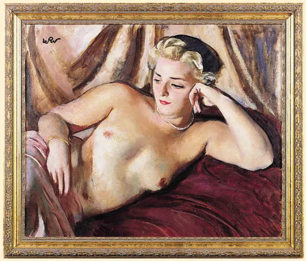 Wojciech Weiss, PÓŁAKT KOBIETY, ok. 1940