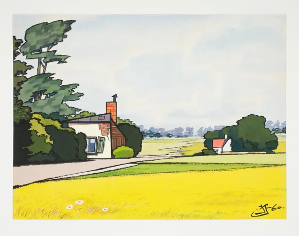 Jerzy Szelągowski, Pola i domy, 1960