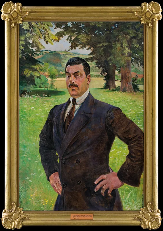 Jacek Malczewski, PORTRET MIECZYSŁAWA GĄSECKIEGO, lipiec 1921