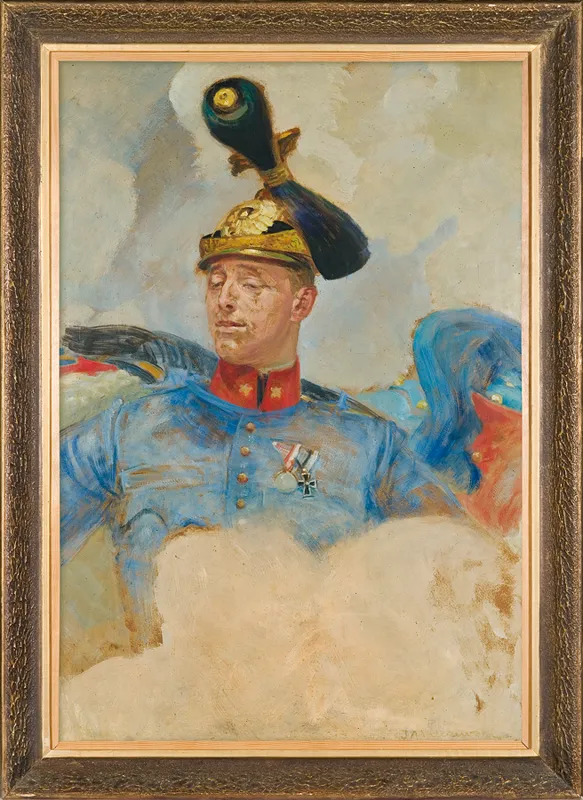 Jacek Malczewski, PORTRET OFICERA, 1917