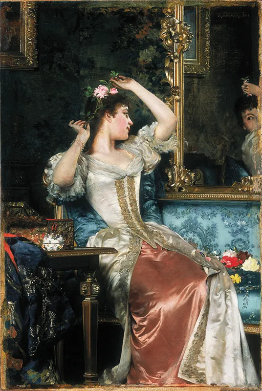 Władysław Czachórski, Przed lustrem, 1888