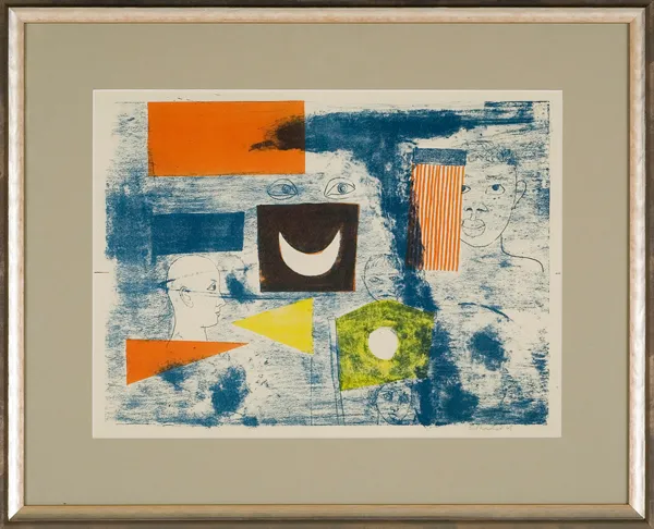 Zofia  Gutkowska (Nowosielska), Kompozycja, 1948