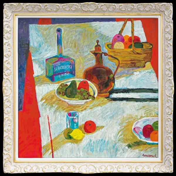 Jan Szancenbach, MARTWA NATURA Z MIEDZIANYM DZBANKIEM, 1988