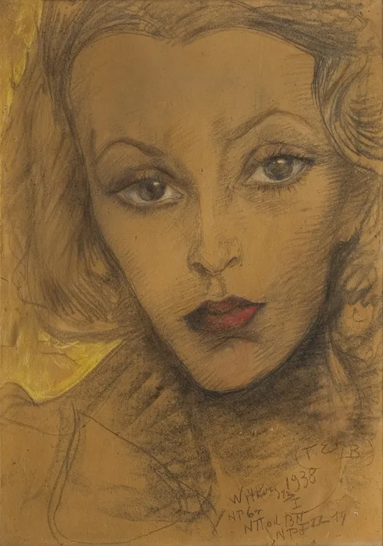 Stanisław Ignacy Witkiewicz, PORTRET MARII DĄBROWIECKIEJ, 12. I 1938
