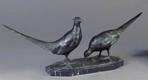 Otto Poertzel, Para bażantów, ok. 1920