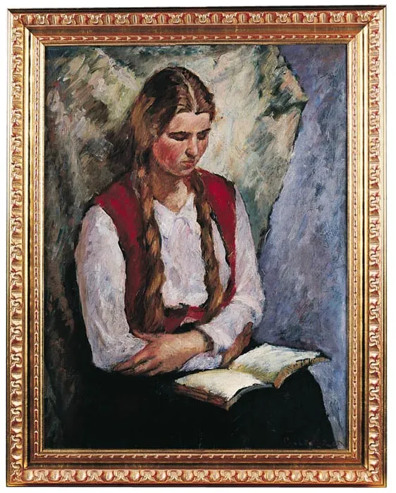 Bertold Piotr Oczko, Czytająca, po 1930