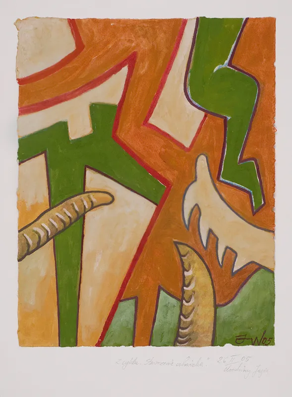 Jacek Walusiak, Z cyklu Stworzenie człowieka, 2005