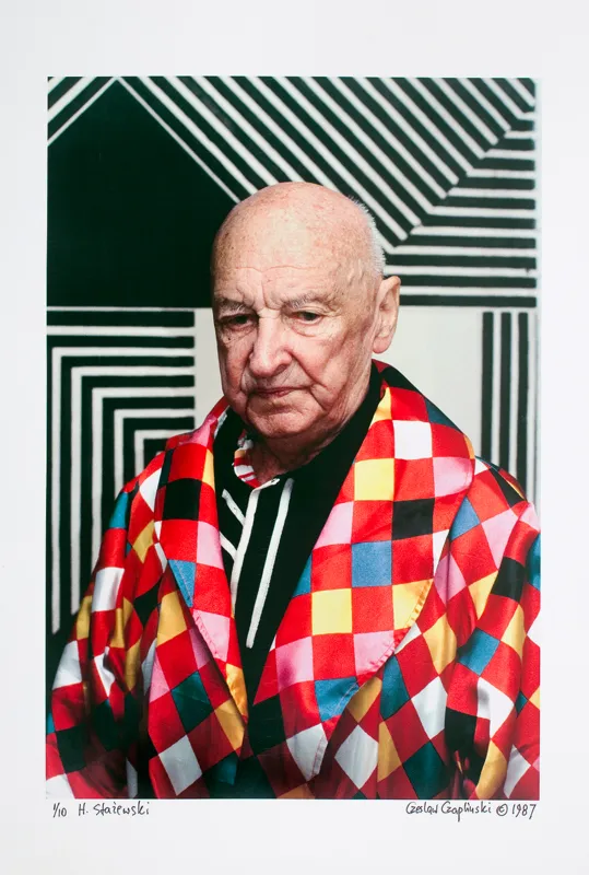Czesław Czapliński, Portret Henryka Stażewskiego, 1987