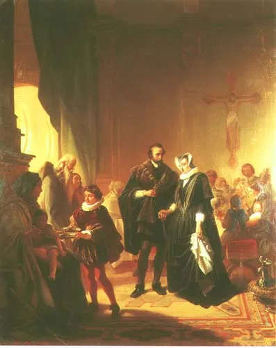 Max von Menz, Książe Wilhelm Bawarski z małżonką...