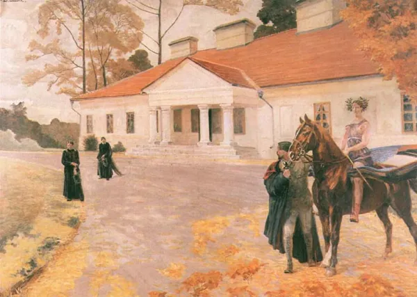 Jacek Malczewski, Pusty dwór