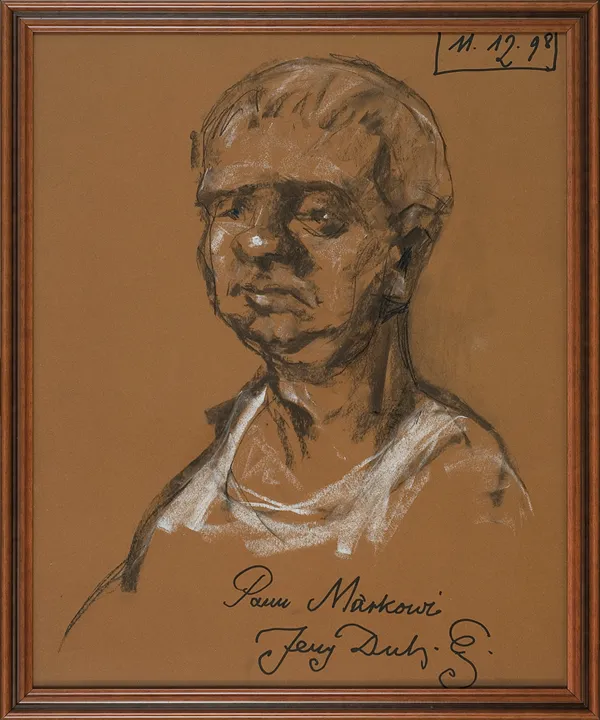 Jerzy Duda Gracz, AUTOPORTRET, 11 XII 1998