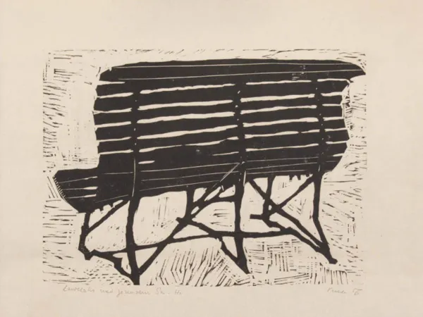 Jerzy Panek, Ławeczka nad Jeziorem Szi-Hu, 1956