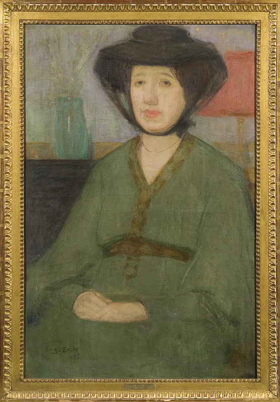Eugeniusz Zak, PORTRET MATKI ARTYSTY, 1905