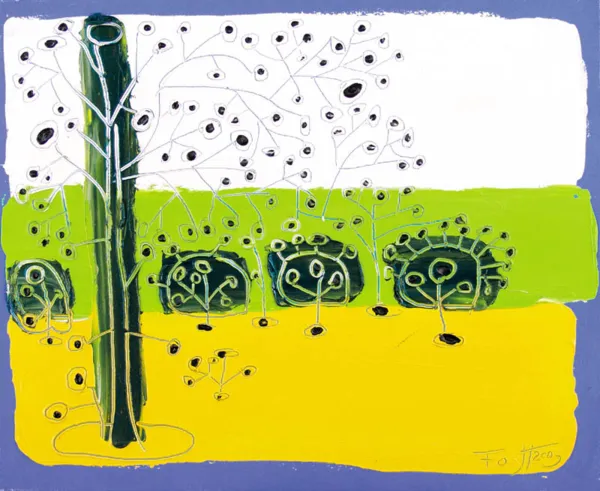 Andrzej Fogtt, POLE ZBOŻA Z CYKLU KURASZEWO, 2003