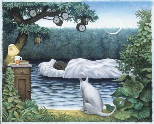 Jacek Yerka, Kieszonkowa dżungla - Sen, 2004