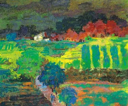 Jan Szancenbach, Pejzaż letni