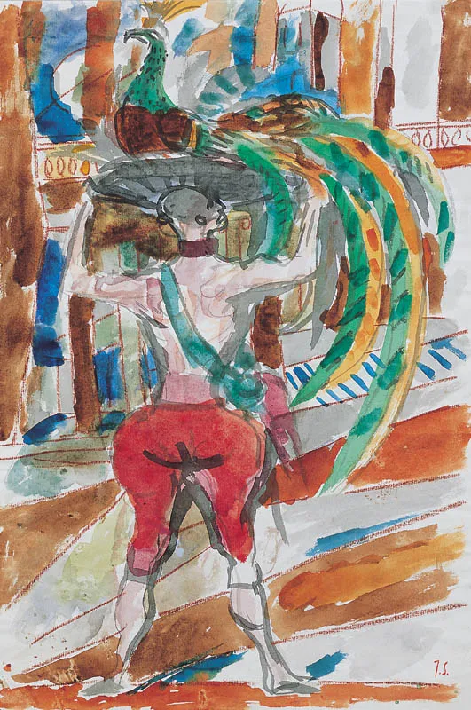 Juliusz Studnicki, Człowiek z pawiem, lata 60.