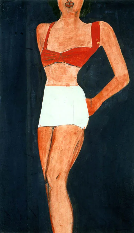 Jerzy Nowosielski, Kobieta, 1950