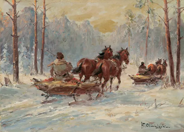 Władysław Chmieliński (Stachowicz), SANIE W LESIE