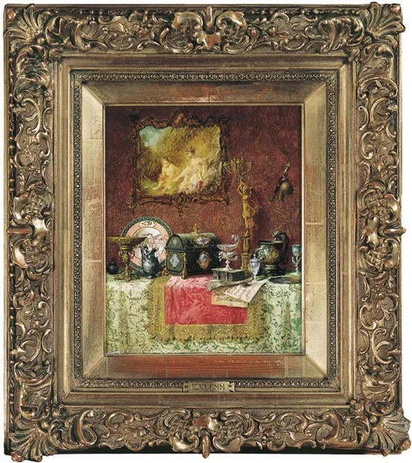 Ernst Klemm, Martwa natura z obrazem