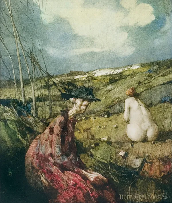 Jerzy Duda Gracz, OBRAZ 1043, 1986