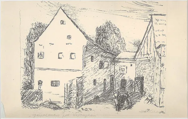 Maria  Bronikowska, Gospodarstwo pod Wałbrzychem, lata 50.