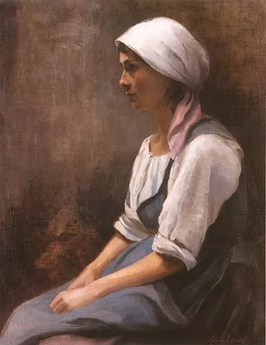 Sylwia (Sylwian ?) Reisky, Zamyślona dziewczyna