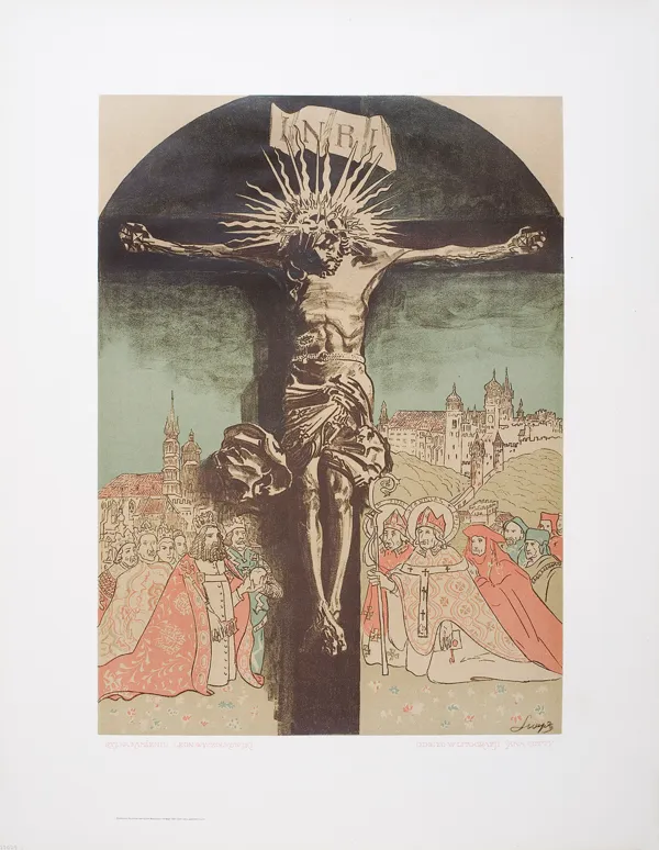 Leon Wyczółkowski, Krucyfiks z kościoła Mariackiego, 1915