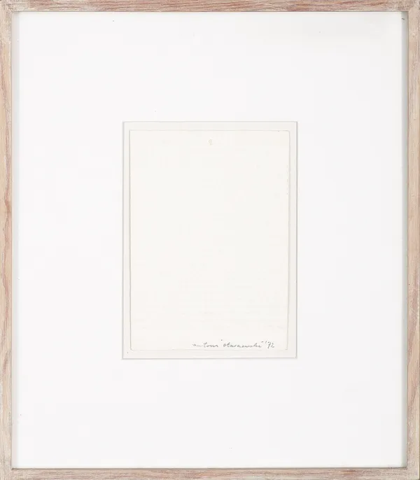 Antoni Starczewski, Bez tytułu, 1972