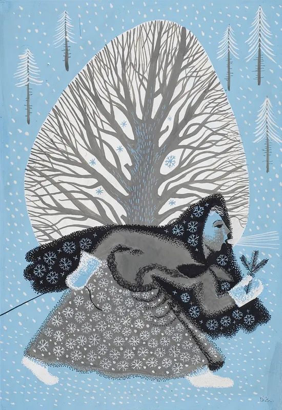 Józef  Mroszczak, Zima, 1952