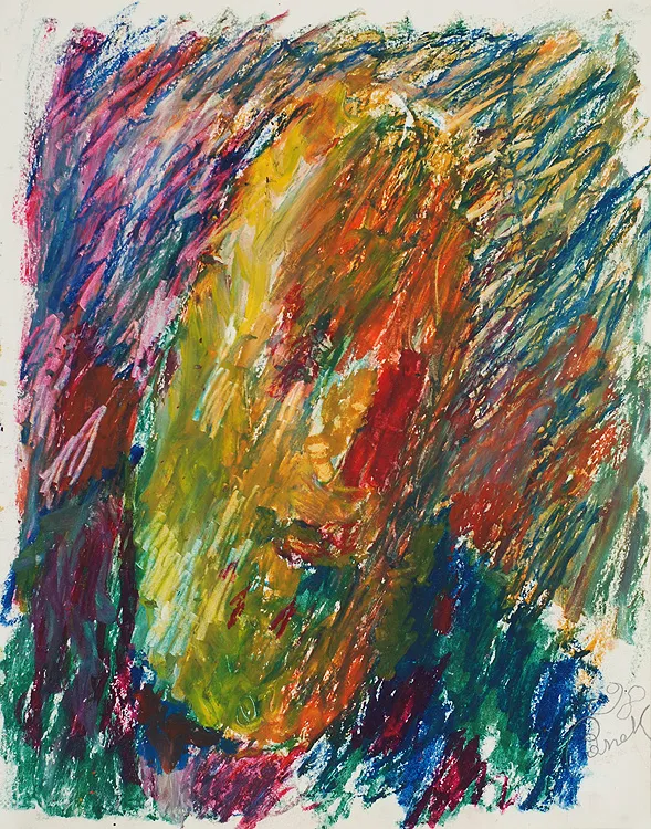 Jerzy Panek, Autoportret, 1998