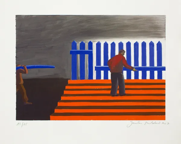 Jarosław Modzelewski, Niosący ścięte drzewo, 2007