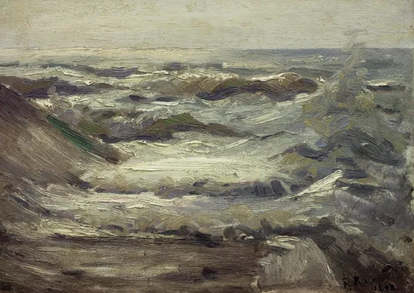 Ferdynand Ruszczyc, FALE MORSKIE, 1898