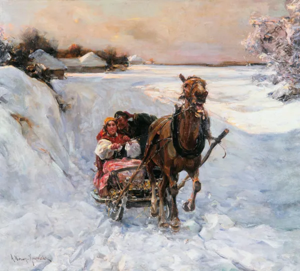 Alfred Wierusz-Kowalski, Sanna