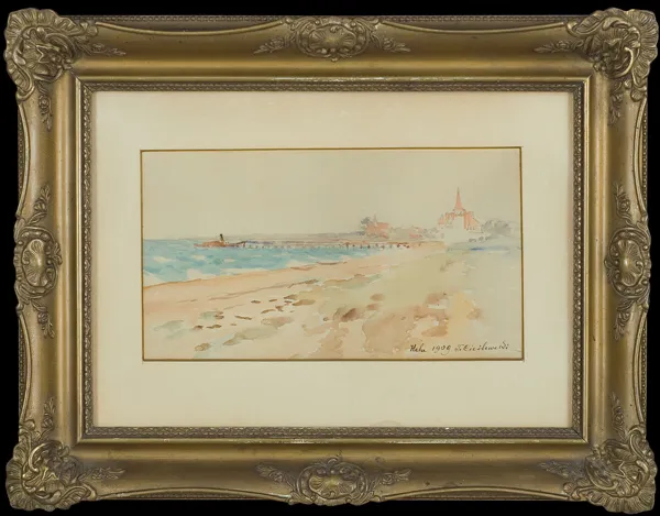 Tadeusz Cieślewski, Hela (Pejzaż nadmorski), 1909