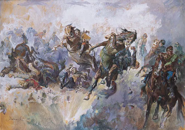 Stanisław Kaczor Batowski, WYBUCH GRANATU, przed 1937