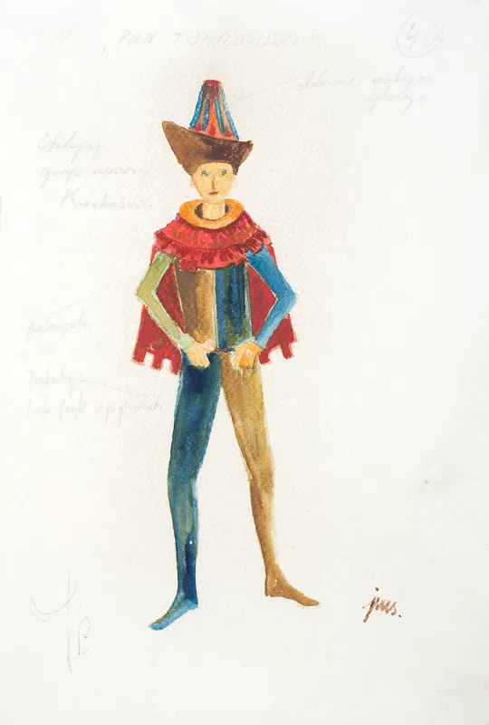 Jan Marcin Szancer, Projekt kostiumu do Pana Twardowskiego