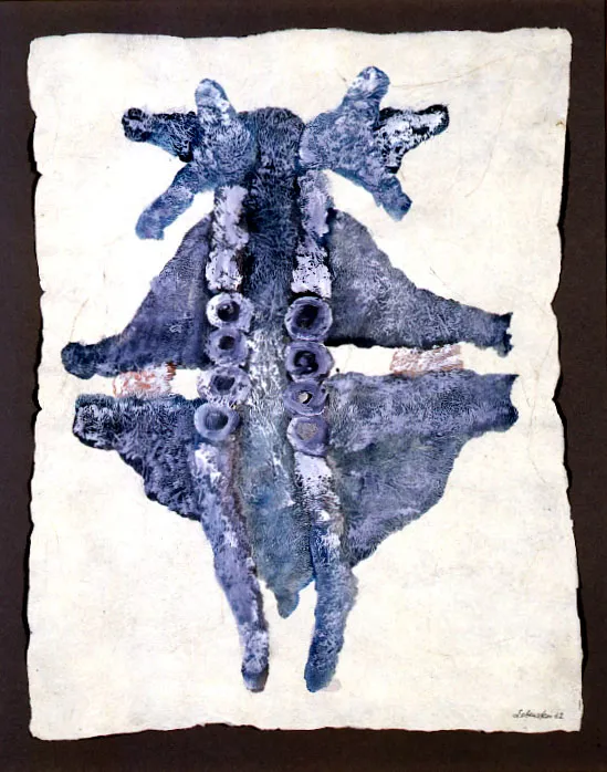 Jan Lebenstein, FIGURA ROZPIĘTA, 1962