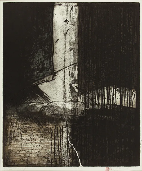 Wojciech  Pąkowski, DISCOVERED BY LIGHT, 1985