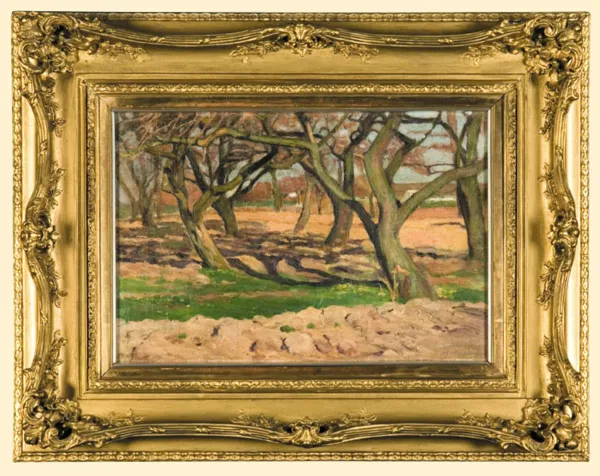 Ferdynand Ruszczyc, Jabłonie w sadzie, ok. 1900