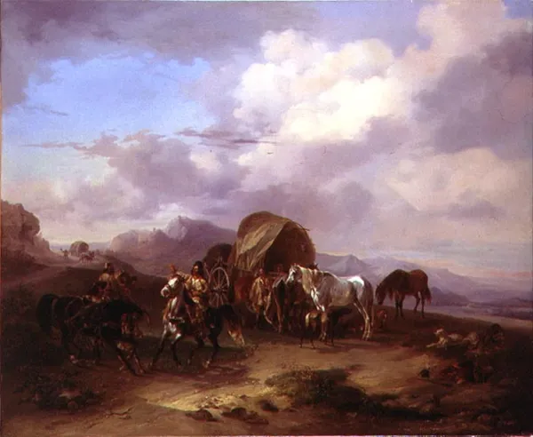 Joseph Heicke, Tabor w górach