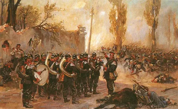 Wojciech Kossak, Jeszcze Polska nie zginęła - Gravelotte 1870