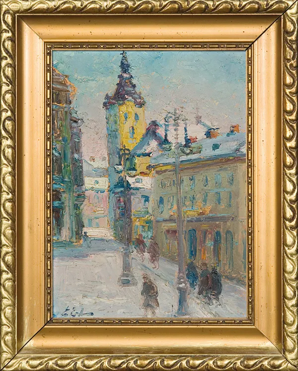 Erno Erb, ZIMA WE LWOWIE, ok. 1940 