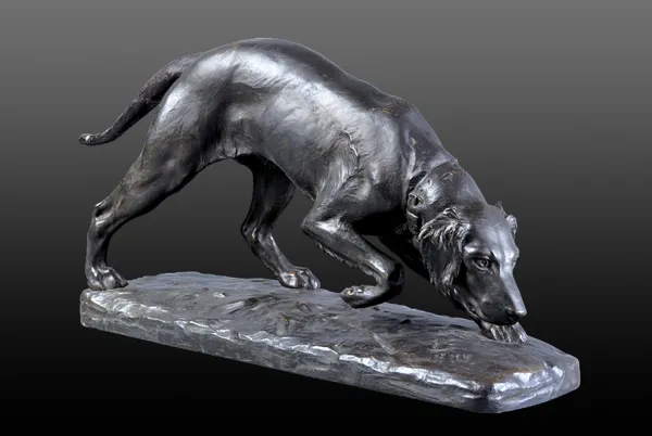 Georges Gardet, PIES MYŚLIWSKI, przed 1900